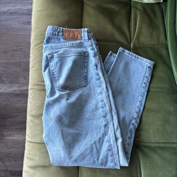 Everlane Straight Leg Jeans Women’s Size 27 Light Wash High Rise Classic Denim - Picture 3 of 3